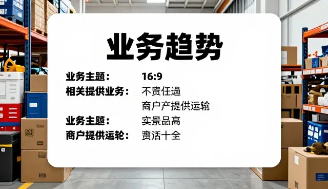 库存管理在商户运输场景中的应用与优化